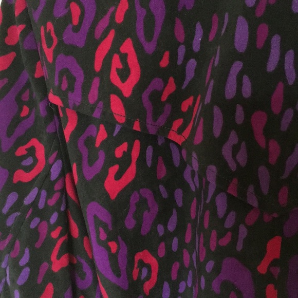 Bob Mackie Leopard Print Trench Coat SZ M - Picture 6 of 8